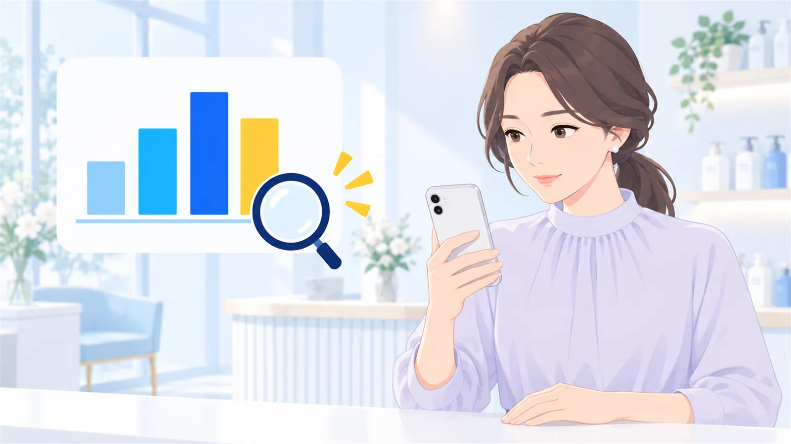 何週かぶんの記録を並べて、見比べる