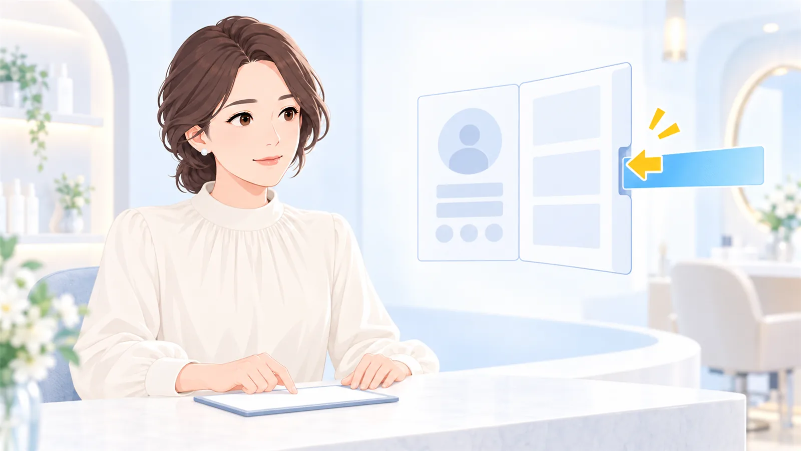 受け取った入口を、自分の紹介の面に置く|置く位置を先に決める
