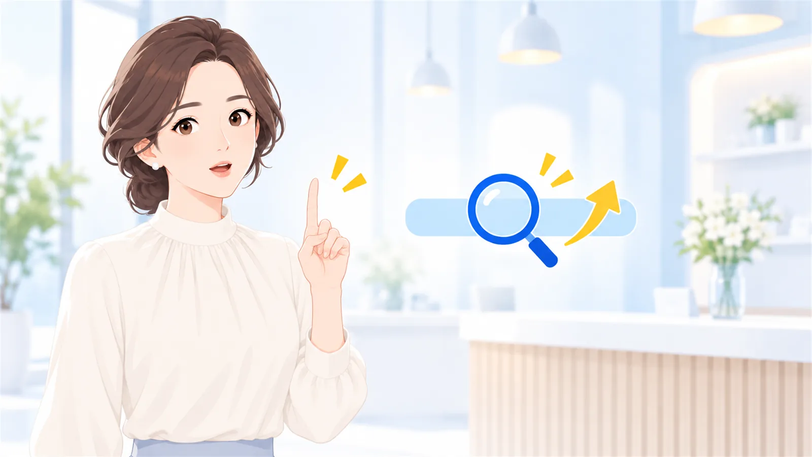 用意した入口に近づいて、もう一度見直す