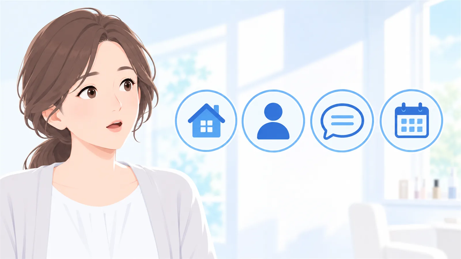 ハイライトは、はじめて来た人が最初に開く案内板