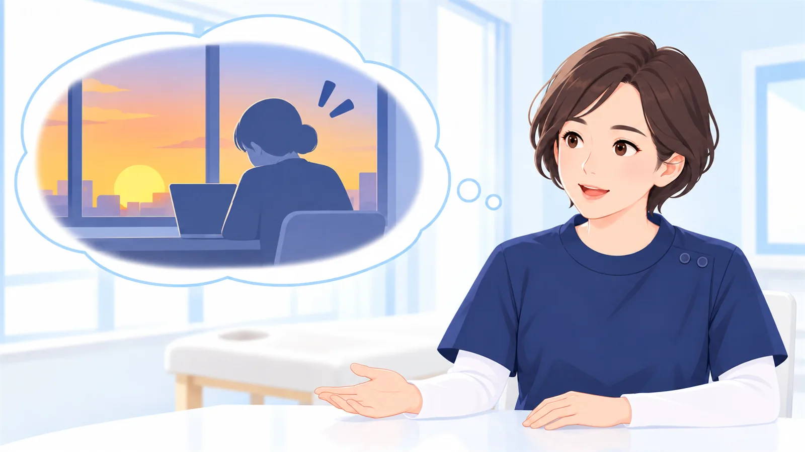 症状の名前より、来る人の場面で呼びかける