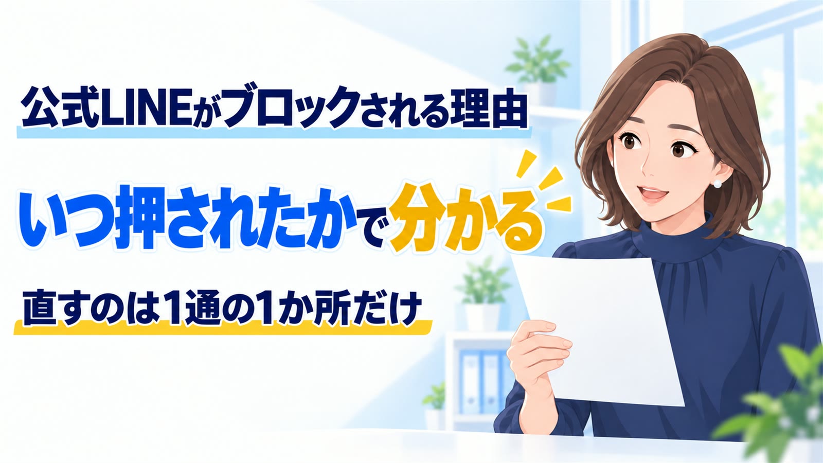 公式LINEがブロックされる理由｜個人事業主の配信で起きること