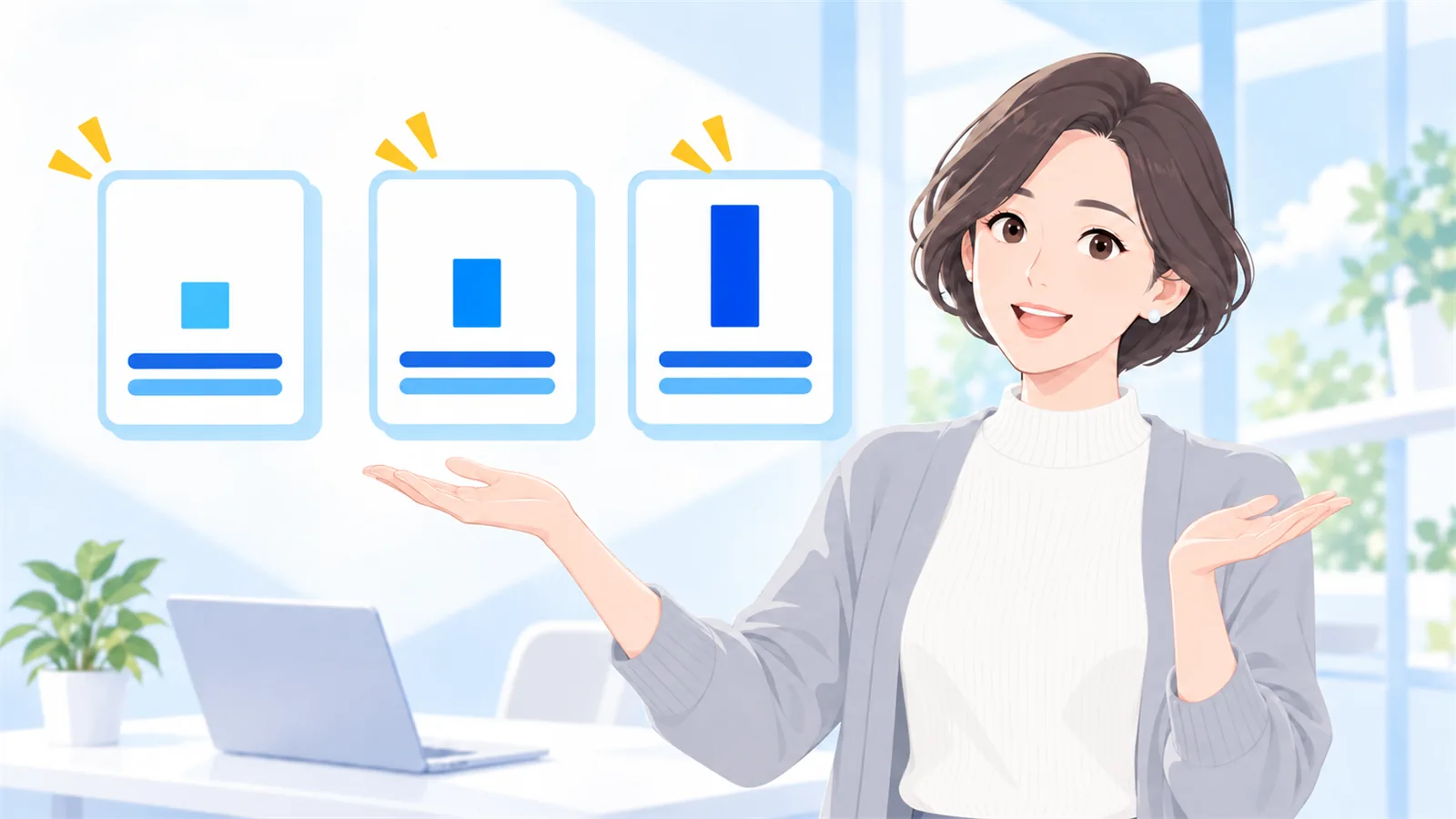 他人の数字より、自分の配信を並べて見比べる