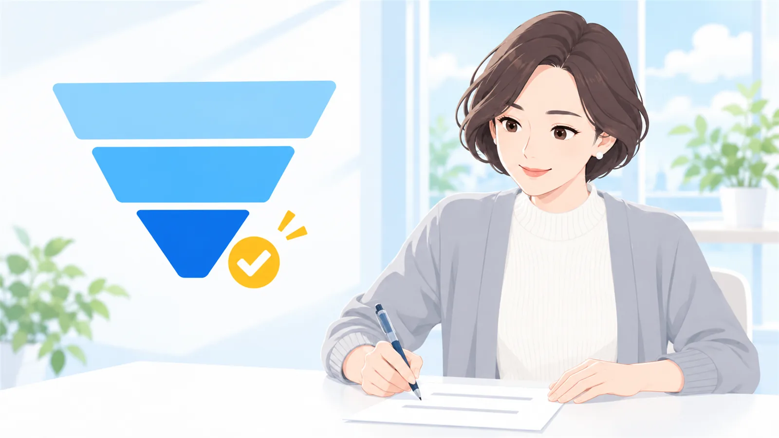 細くなった場所に合わせて、次の配信を書き直す