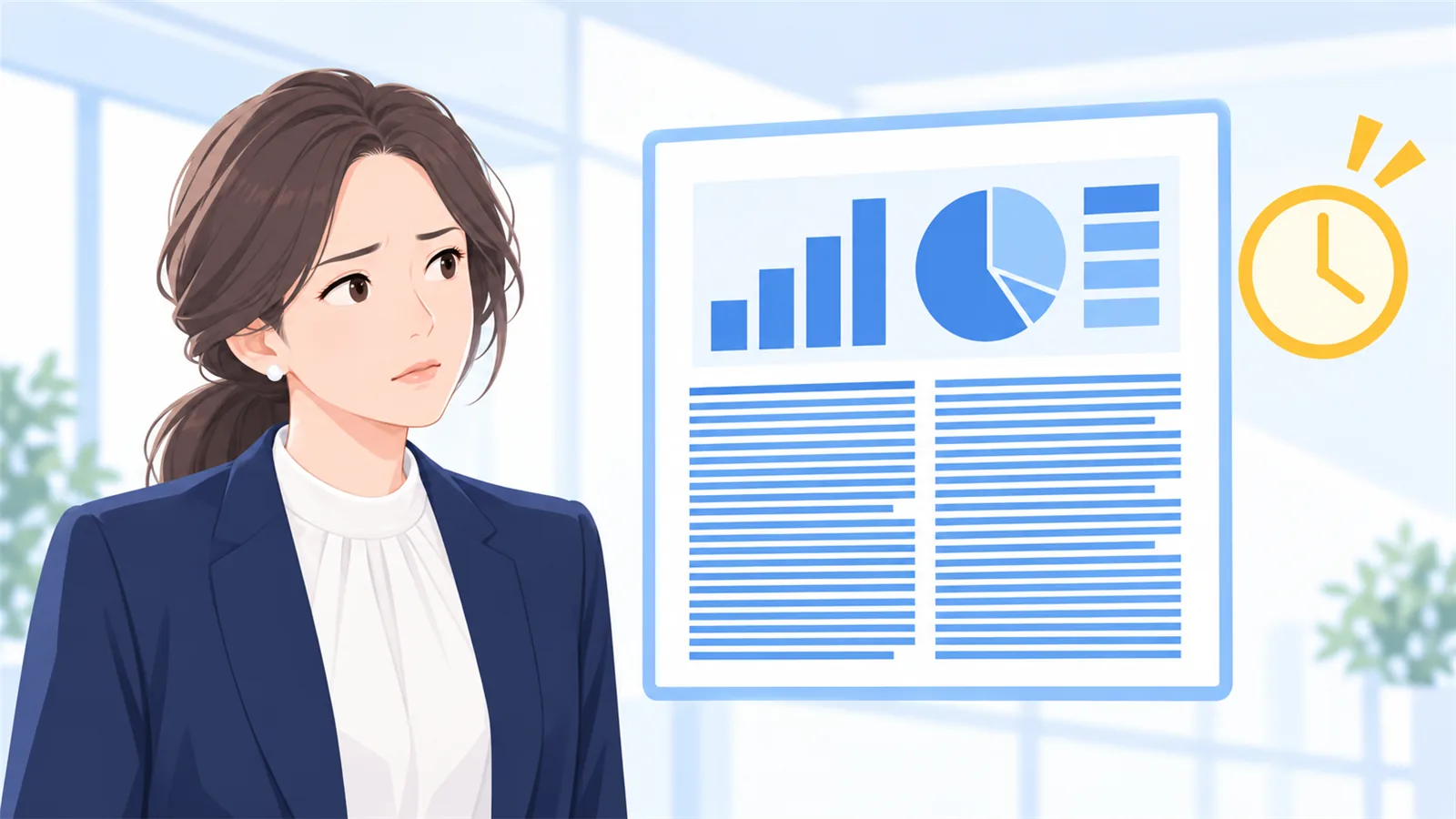 1枚に文字が詰まりすぎて、どこを見ればよいか決まらない