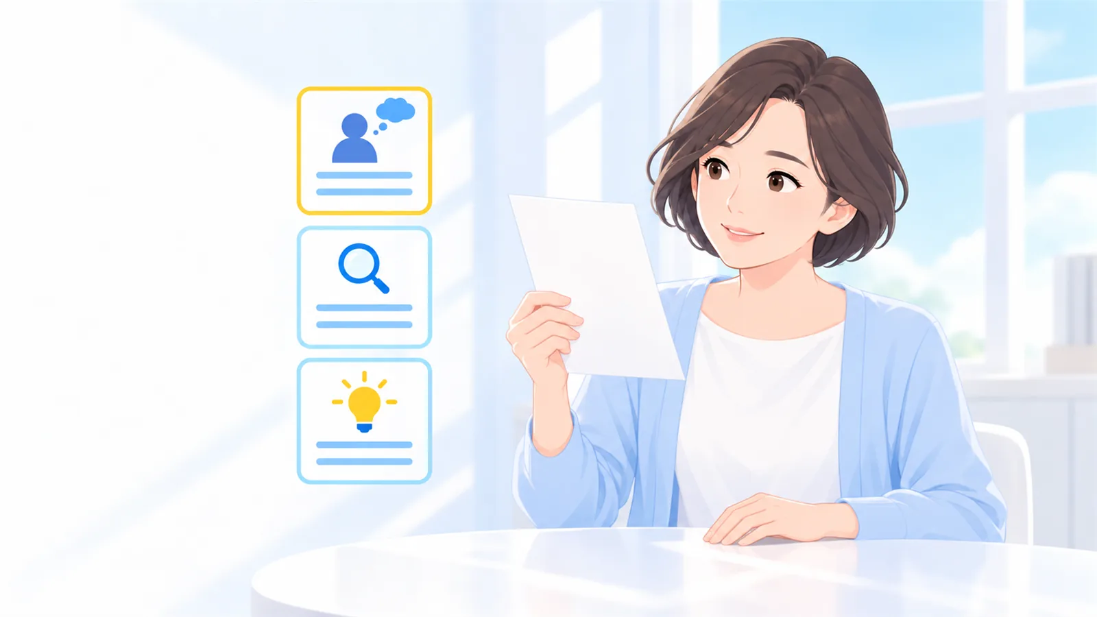 感想は、3つの問いでお願いする