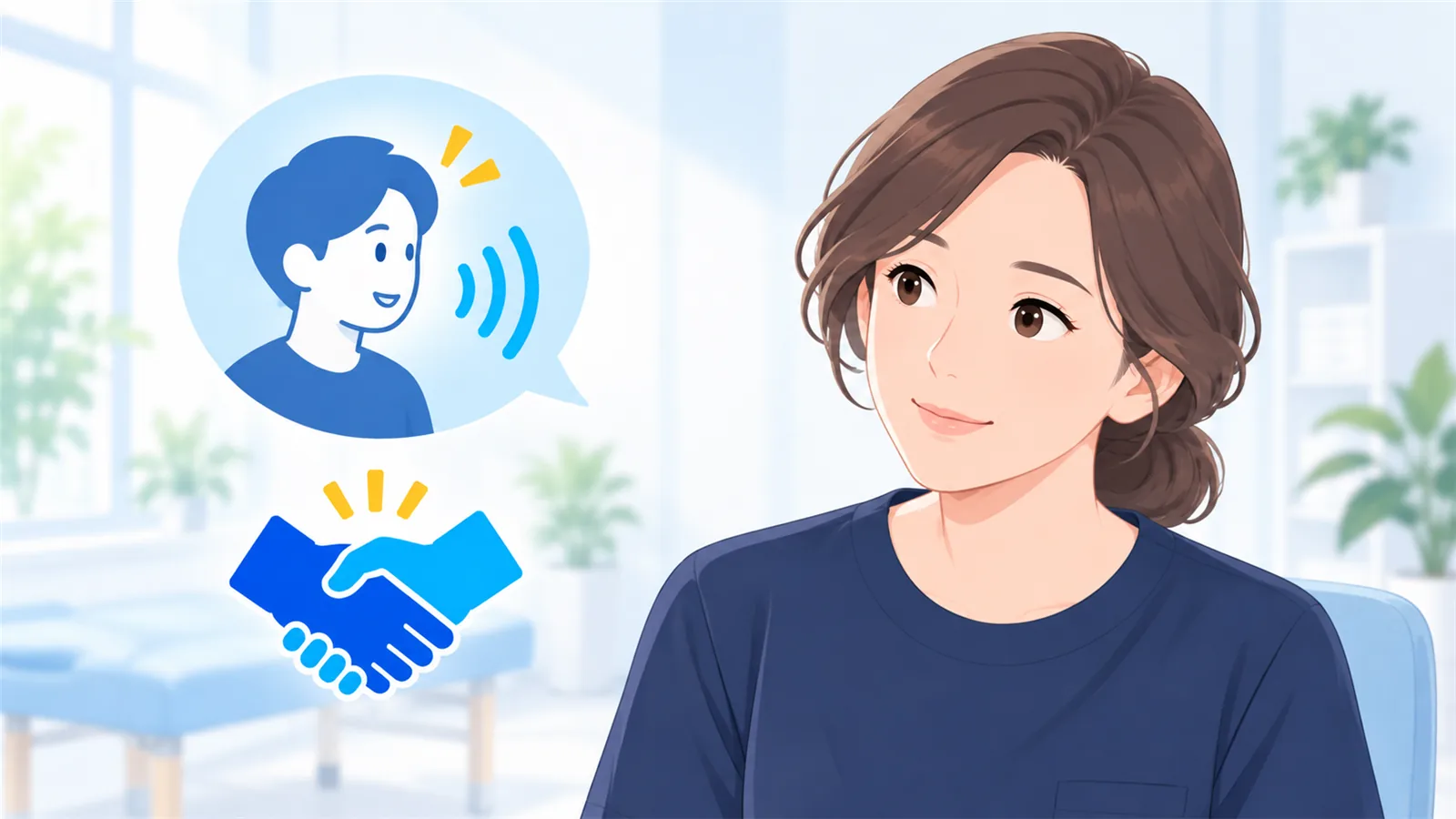 体のことを聞かれたら、LINEでは決めずに会って確かめる