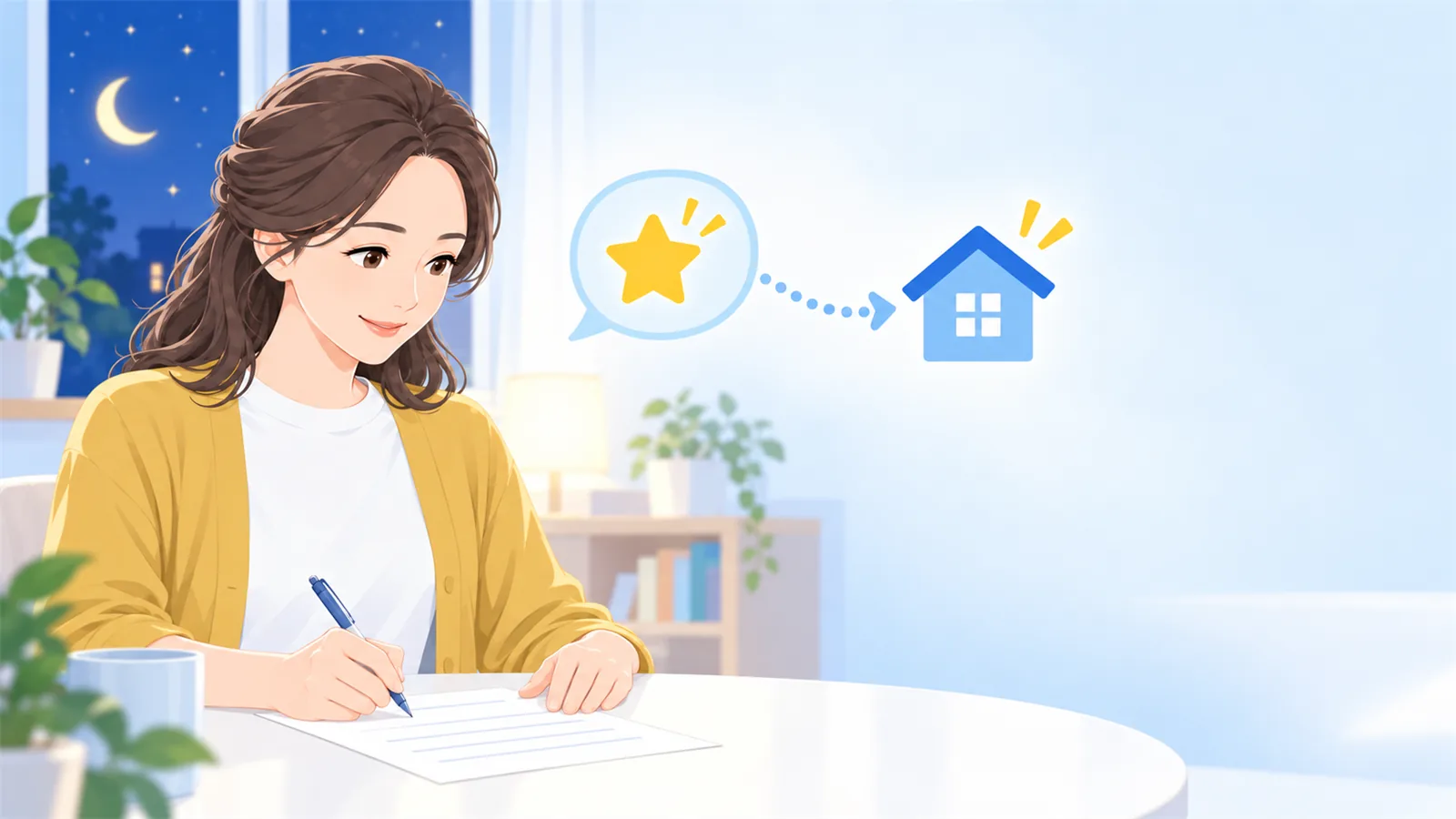体験の夜に、お子さんの様子と入会を考える材料を送る