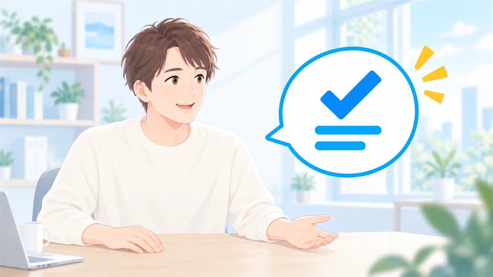答えは、最初の一文で言い切る