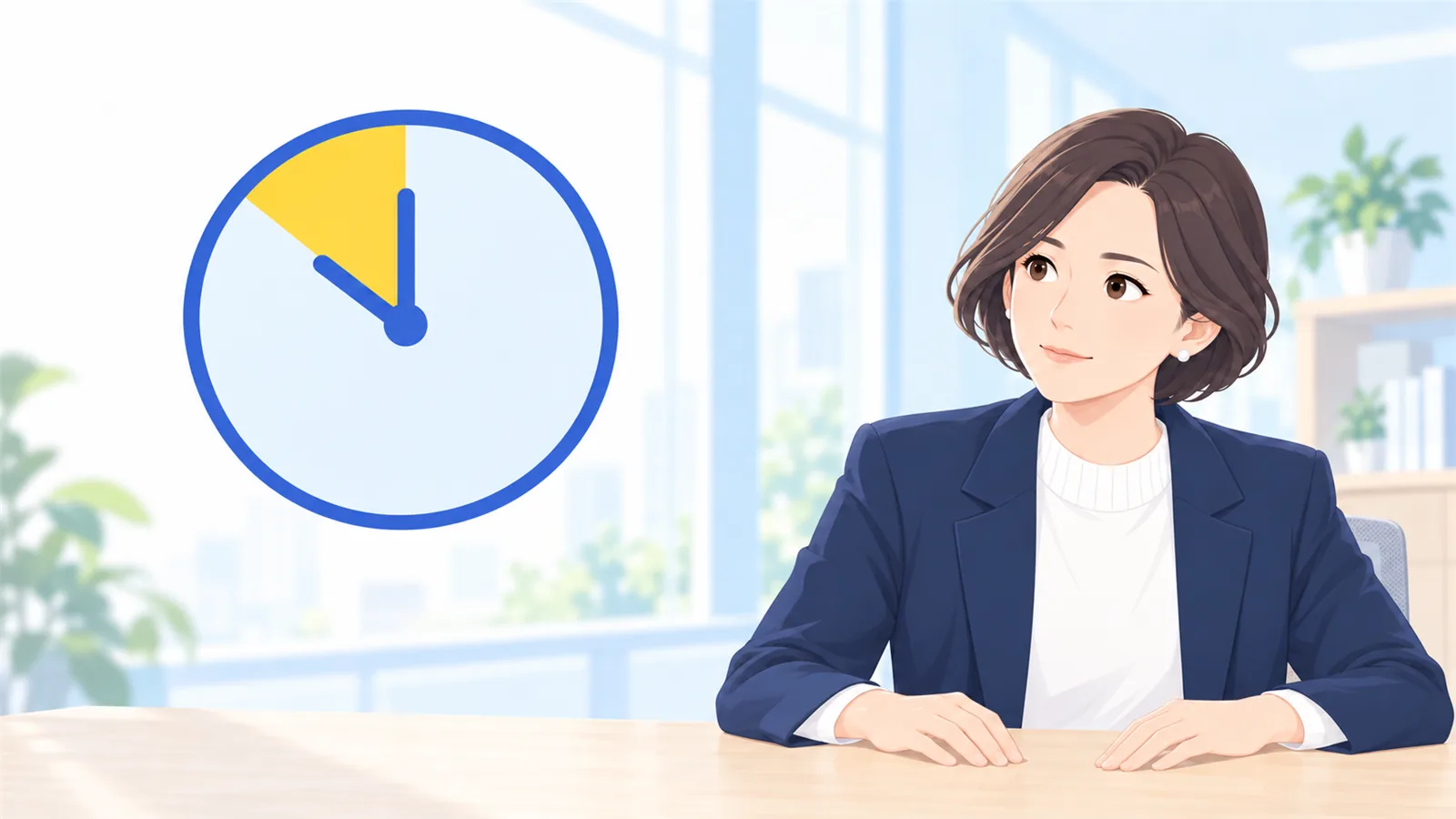 50分は、最後の10分を先に空けておく