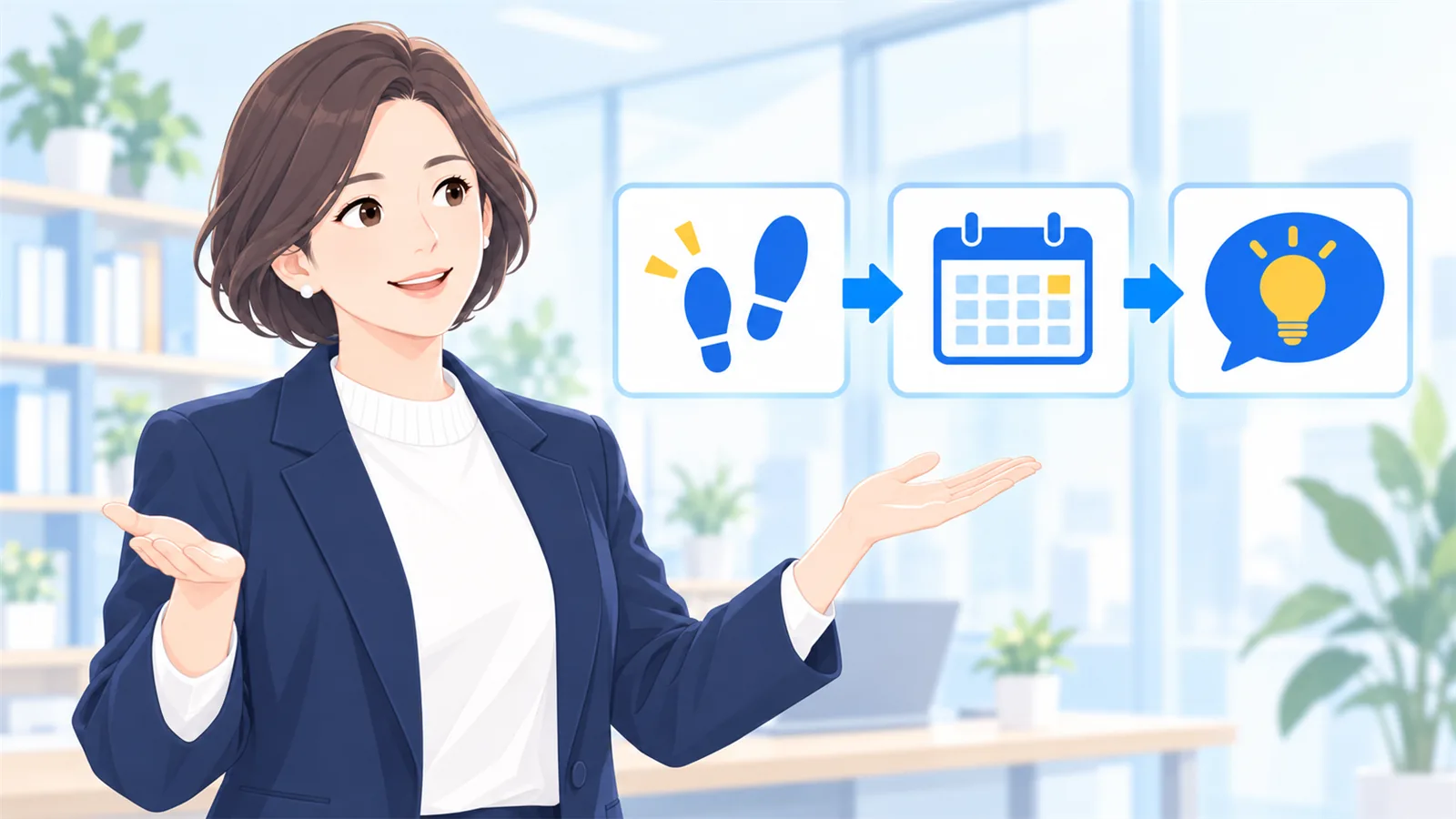 持ち帰るのは、次の一歩と期限と、次に話すこと