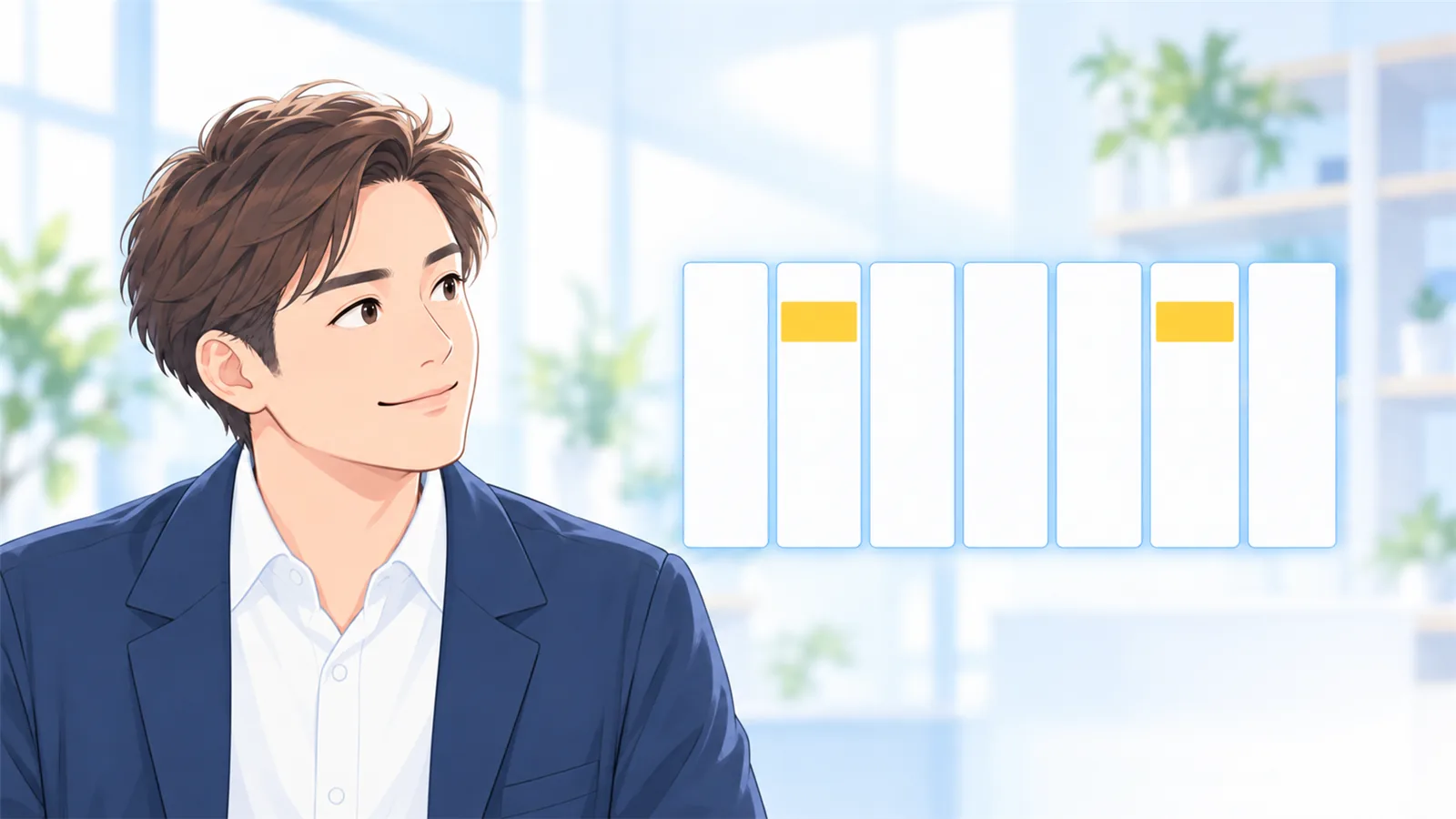 自分でやる1つを、来週の予定表に先に入れる