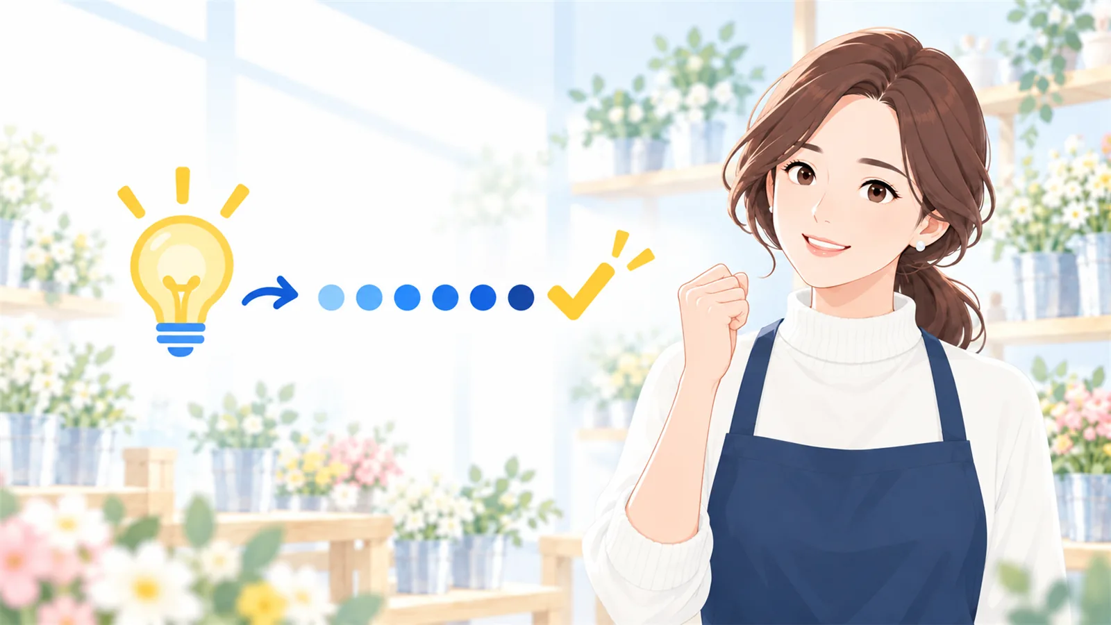 頼む仕事を1つに絞って、1週間で続けるかを決める
