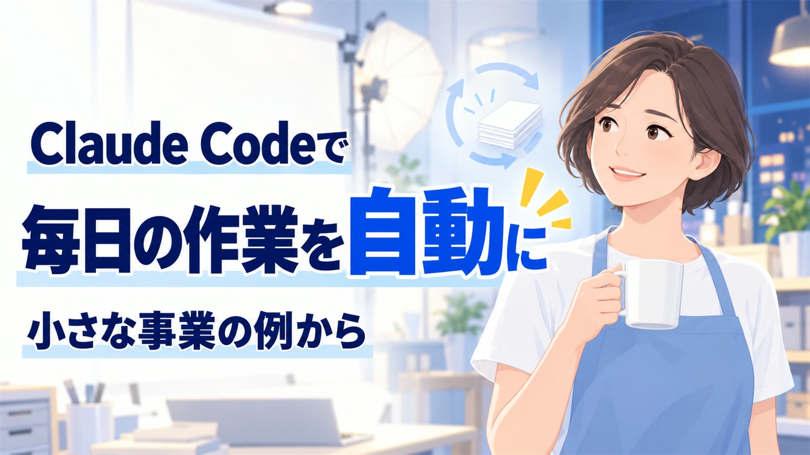 Claude Codeで毎日の作業を自動に。小さな事業の例から