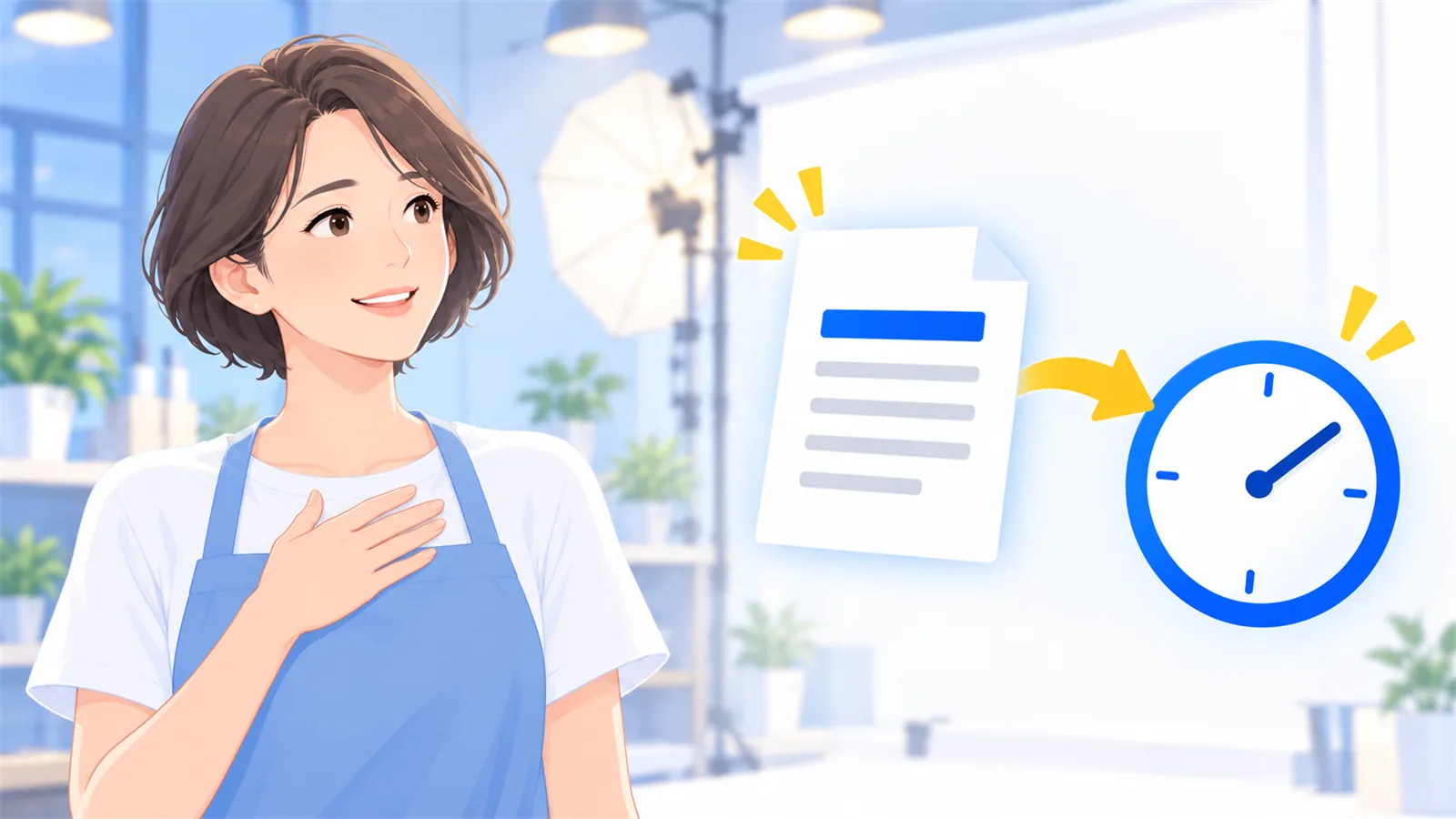 仕上がりをそろえるために、頼み方をファイルに残す