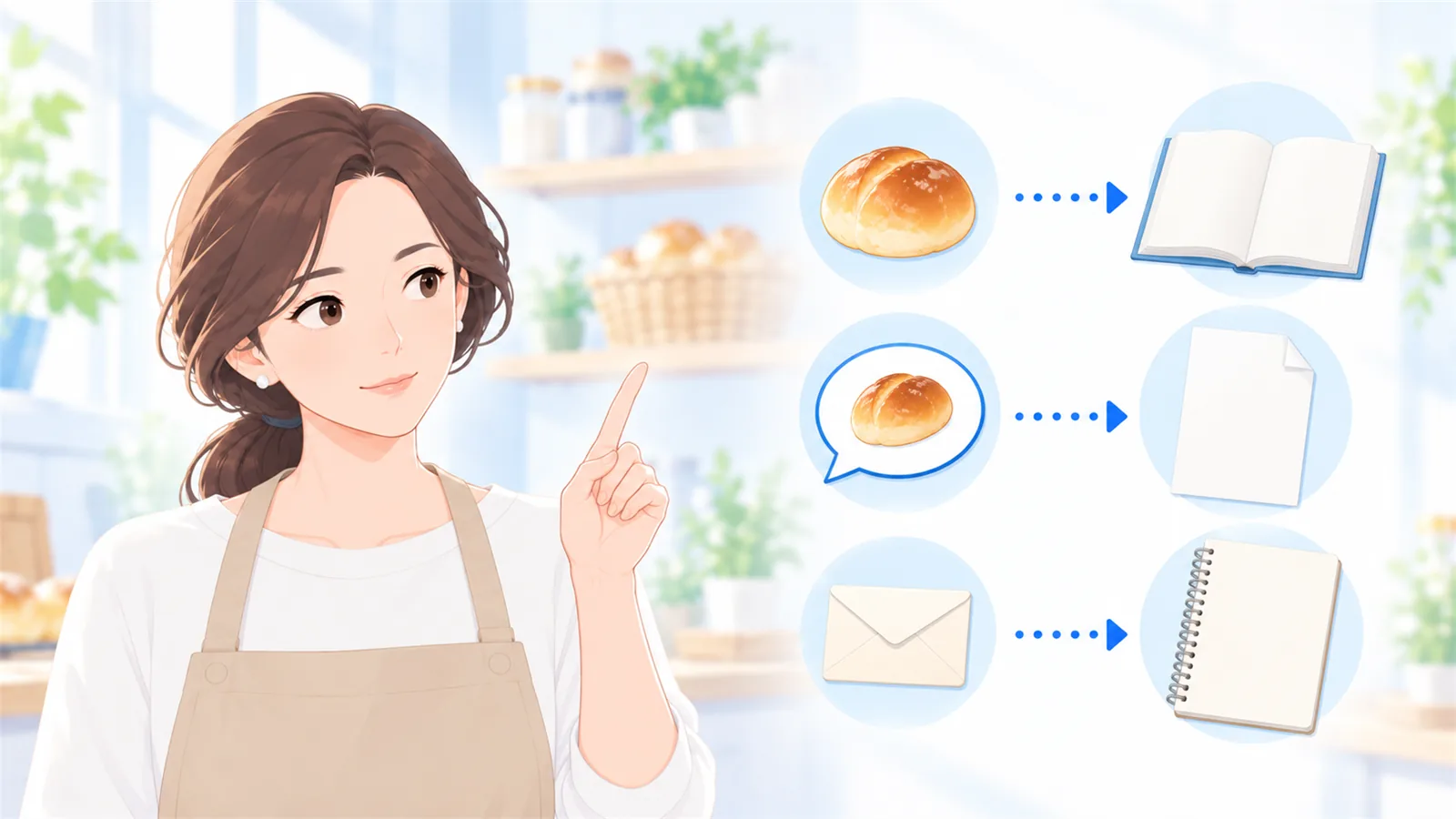 仕事ごとに、見比べる相手を決めておく
